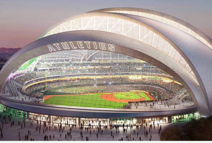 Athletics planned Las Vegas stadium