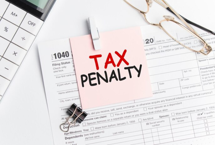 Tax penalties for missing business ownership detail.