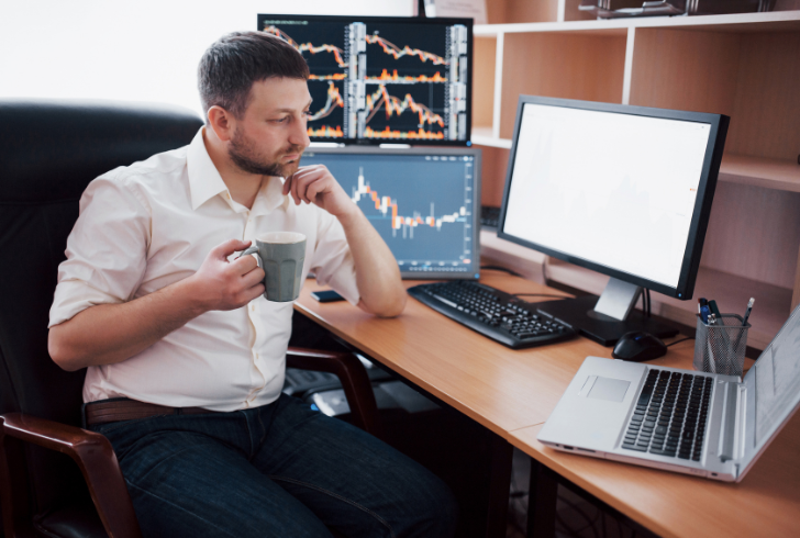 Investor stays calm during market swings